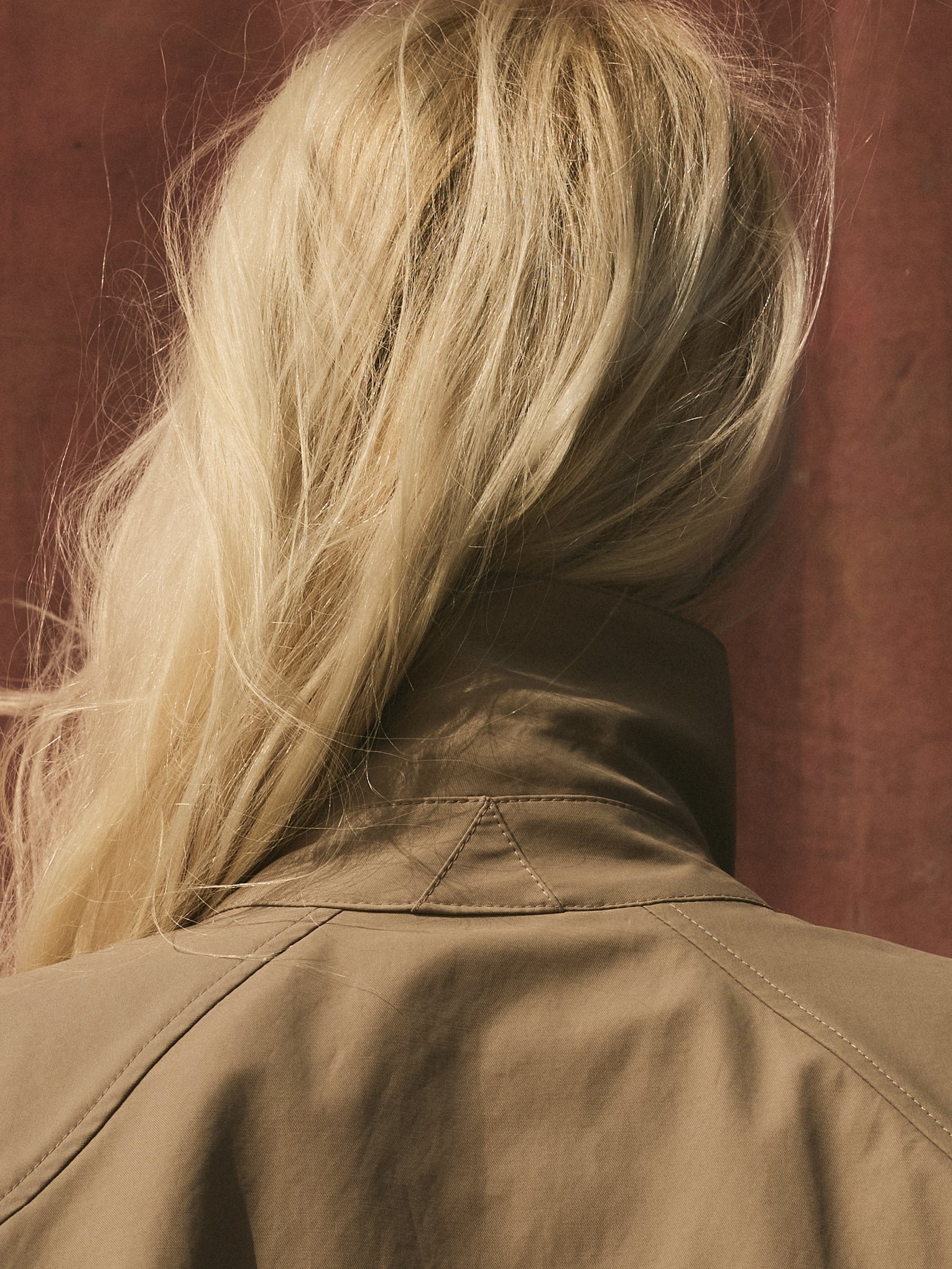 BLOUSON JACKET - Sand - Image 4